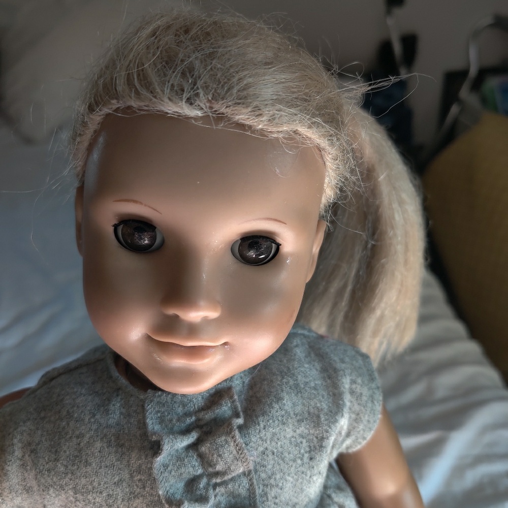 American Girl doll with accessories